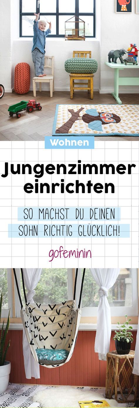 Kinderzimmer einrichten: So wird jeder Junge glücklich