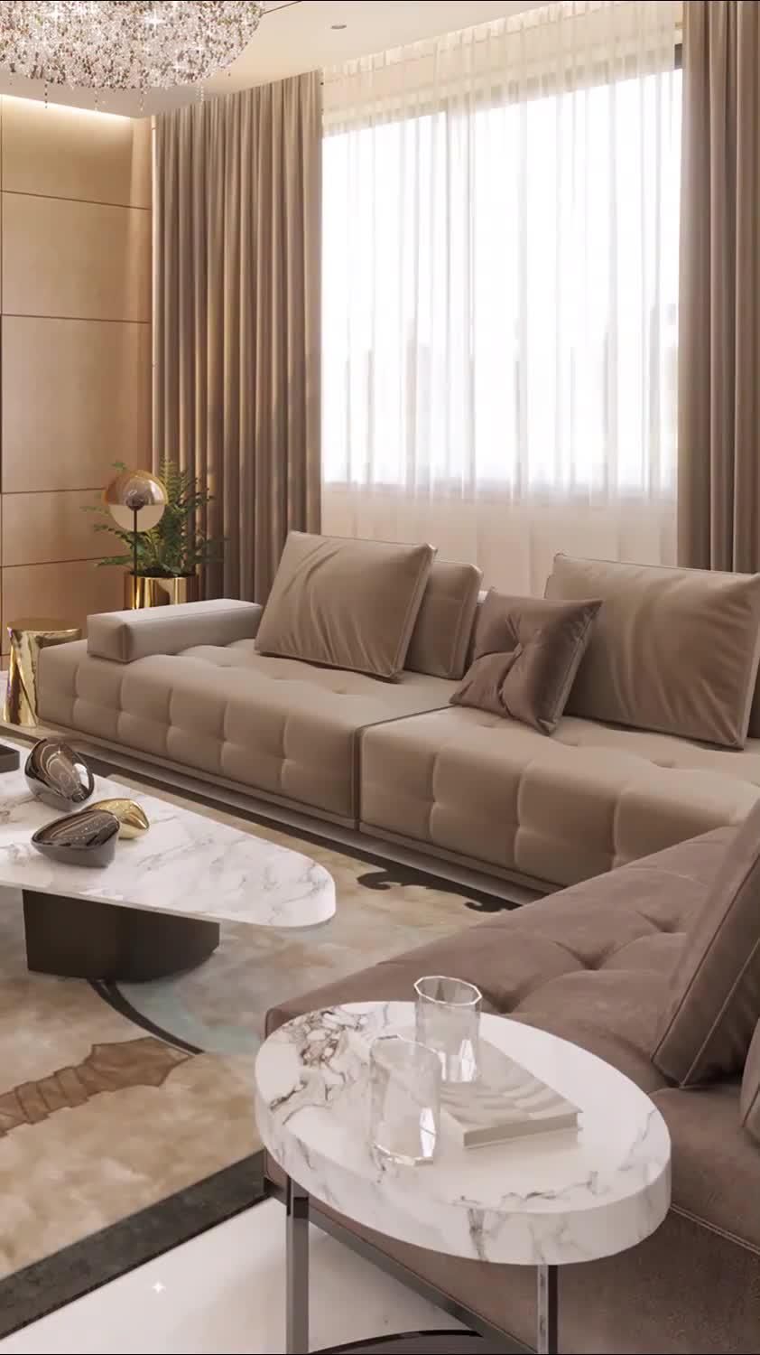 Luxury modern home living room interior décor for your dream house