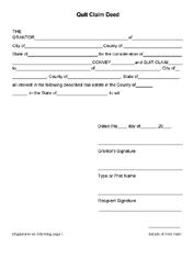 oklahoma quit claim deed lawyers information portal quit form quit claim deed form example