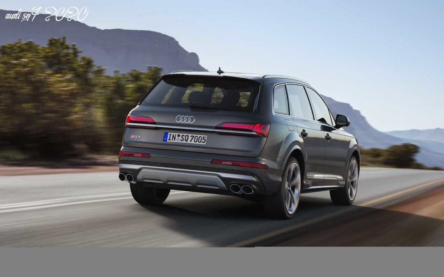 2020 Audi Sq7 Review And Impressions Top Speed Audi Latest Cars Suv Car