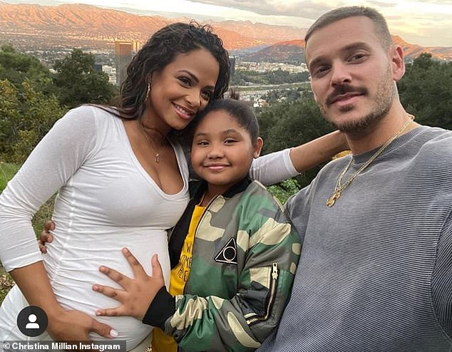 Christina Milian Proudly Displays A Birthmark On Her Leg In 2021 Christina Milian Singer Christina