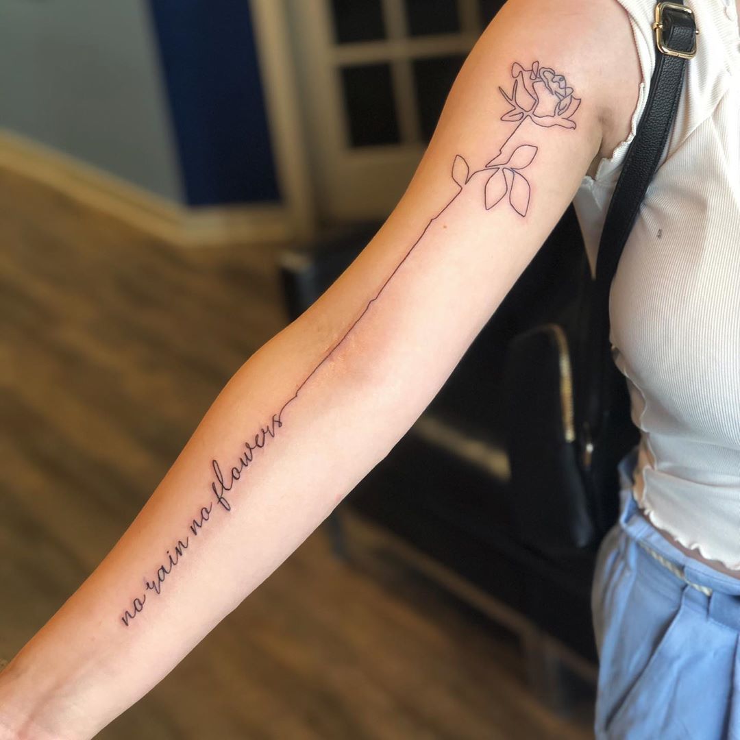 35+ Best Small quote tattoos on arm image HD