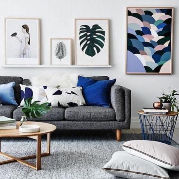 Wohnzimmer Dekor graues Sofa Pinterest - rosa wandfarbe wohnzimmer Wohnzimmer Dekor graues Sofa Pinterest - rosa wandfarbe wohnzimmer