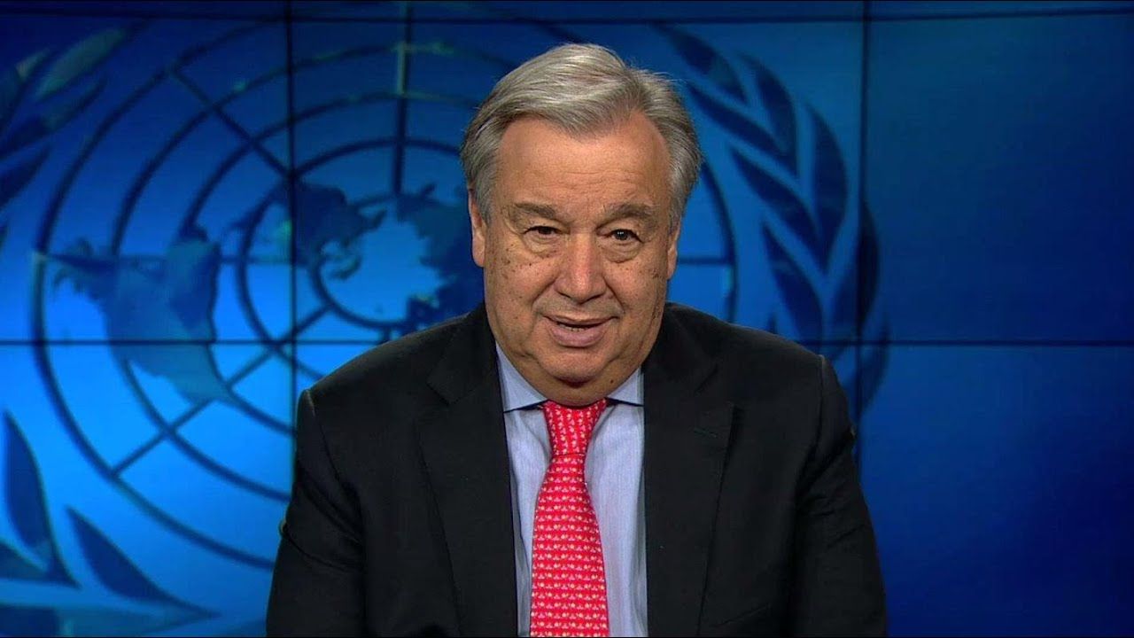 Un Secretary General Antonio Guterres Marks The Go Live Of Sweeping Un Antonio Sweep Marks