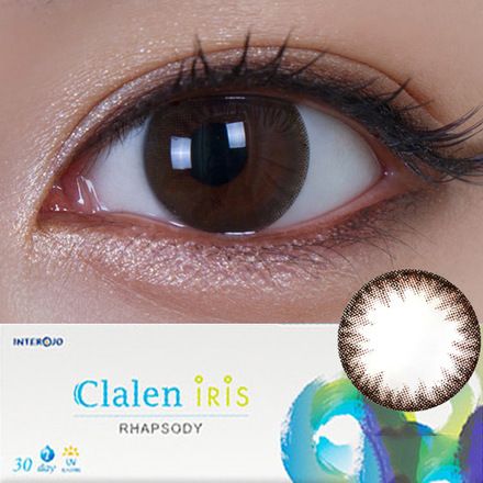 clalen iris rhapsody brown makeup skincare pinterest lenses
