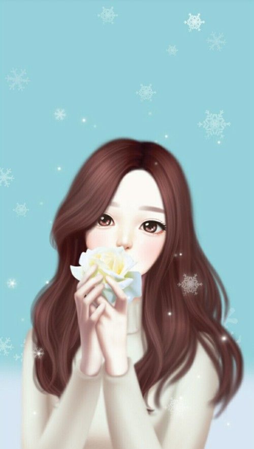 art, art girl, background, beautiful, beautiful girl, beauty, blue background, cartoon, cute art, design, drawing, Enakei, fashion, girl, illustration, illustration girl, iphone, pastel, snow, sweet girl, wallpapers, we heart it, lovely girl, beautiful ar from weheartit.com