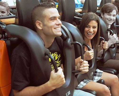 Mark salling dating lea michele