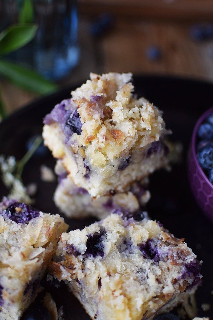 Buttermilch Blaubeer Kuchen - Familienrezept - Buttermilk Blueberry ...