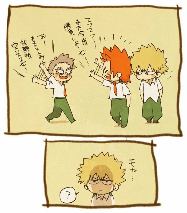 Tetsutetsu & Kirishima & Bakugou
