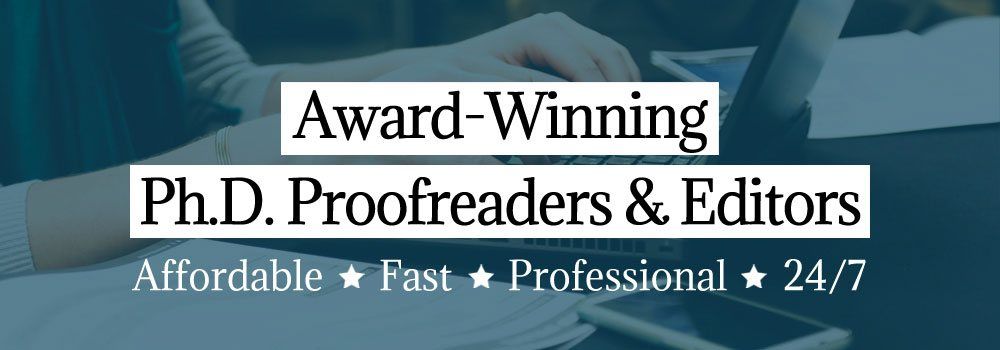 Dissertation proofreading service best