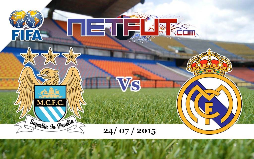 En Vivo Manchester City Vs Real Madrid 24 De Julio Del 2015 Amistoso Netfut Fifa Sports Jersey