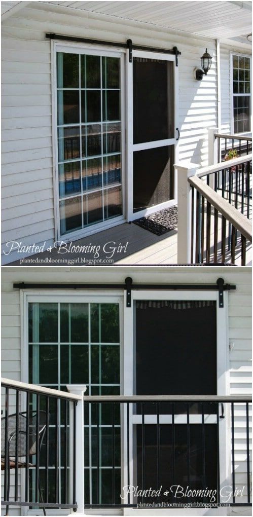 60 DIY Barn Door Projects to Add Some Farmhouse Flair to Your Home #rustic #decorating #woodworking Sliding Doors Exterior, Diy Sliding Door, Sliding Screen Doors, Diy Barn Door, Sliding Barn Door Hardware, Diy Door, Bifold Doors, Window Hardware, Door Hinges