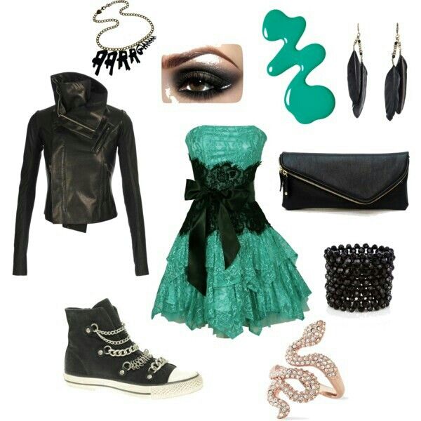 Prom Dress Leather Converse