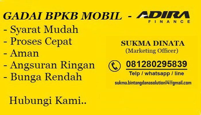 Gadai BPKB Mobil, pinjaman dana jaminan bpkb mobil, pinjaman dana cepat