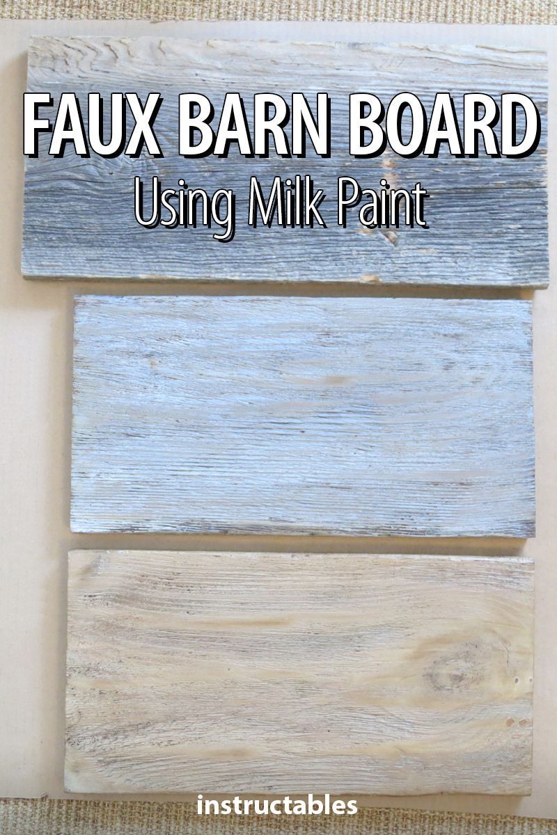 Create A Dyi Faux Weathered Barn Wood Look For Farmhouse Tables I