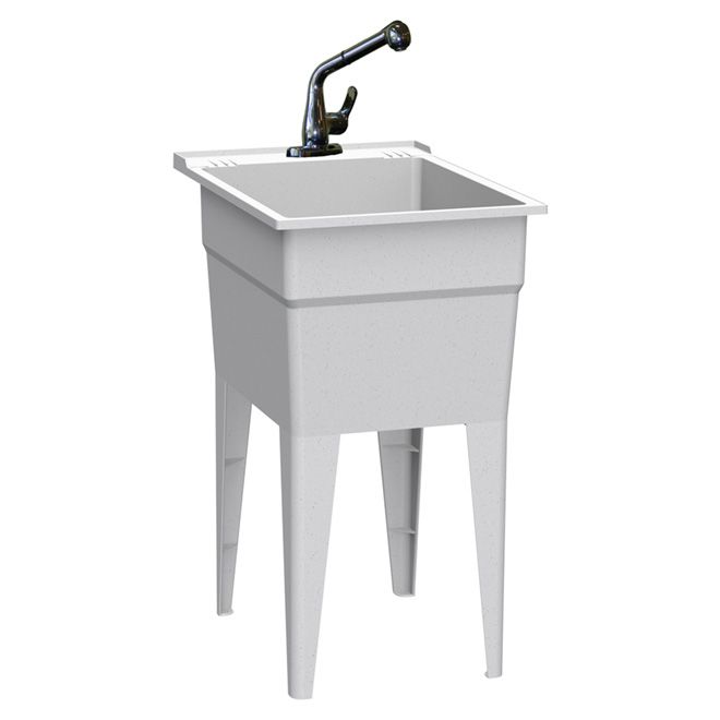 All In One Laundry Tub Kit Laundry Tubs Laundry Sink Utility Sink