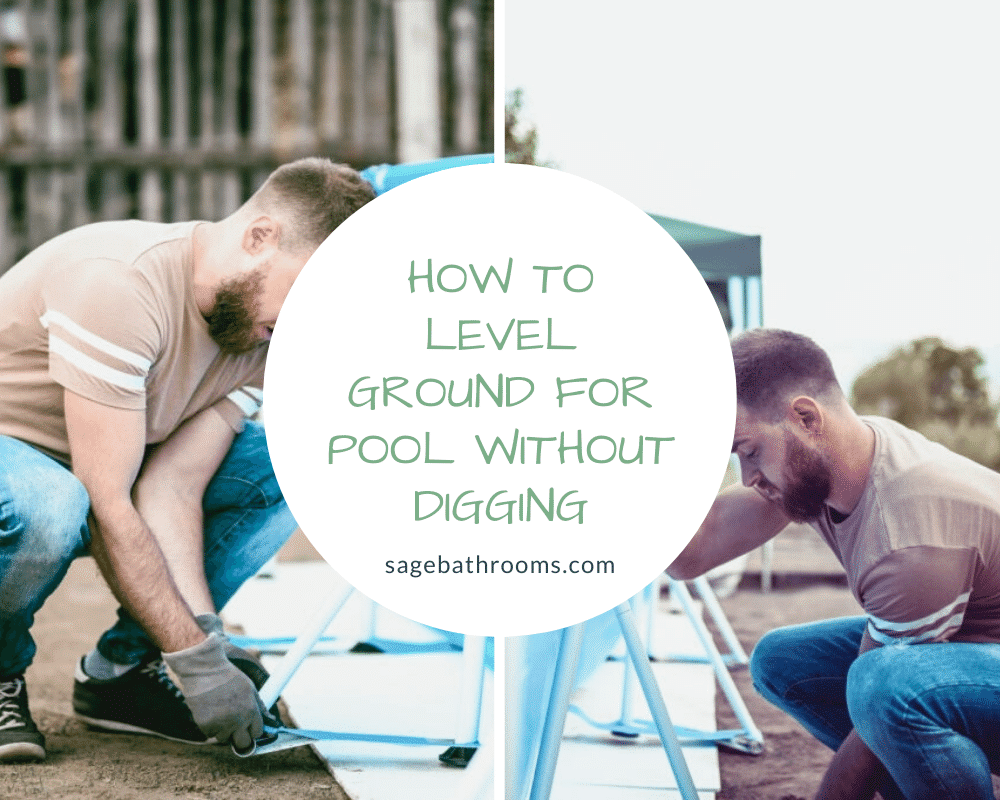 How To Level Ground For Pool Without Digging How To Level Ground Pool Care Pool