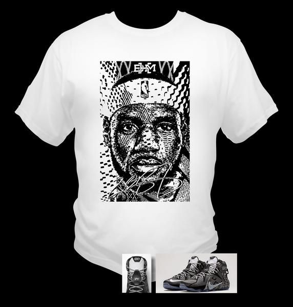 History Bhm Black To James Made Lebron T 12 Shirt Match Theme Month TE6XYw