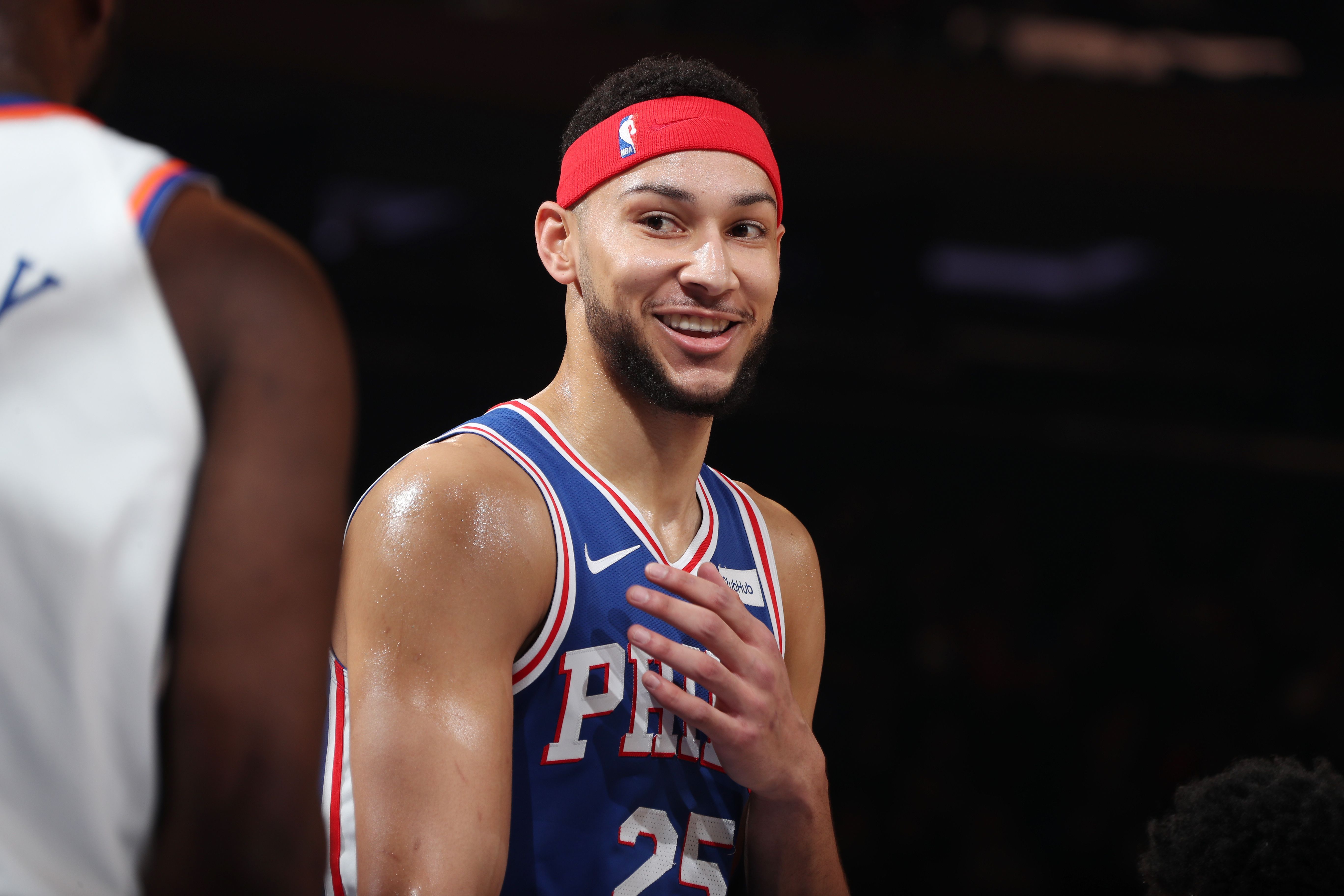Ben Simmons Had The Best Reaction To Being Traded To Lebron James All Star Team Yahoo Sports Ben Simmons Had Lebron James All Star All Star Team Ben Simmons