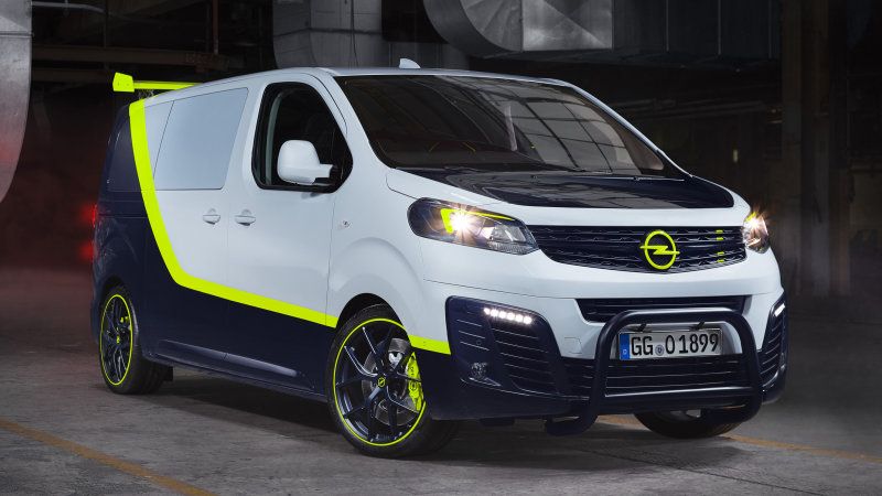 A Team Van Reimagined In Opel O Team Zafira Life A Team Van Opel Mini Van