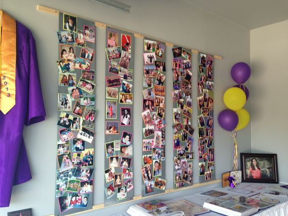 With graduations right around the corner, graduation party planning and open houses are in full swing. I’ve rounded up some of my favorite creative party ideas for your graduation party, from… Graduation Party Planning, Graduation Celebration, Graduation Party Decor, Grad Parties, Graduation Ideas, Graduation Centerpiece, Graduation Pictures, Graduation Picture Boards, Grad Pics