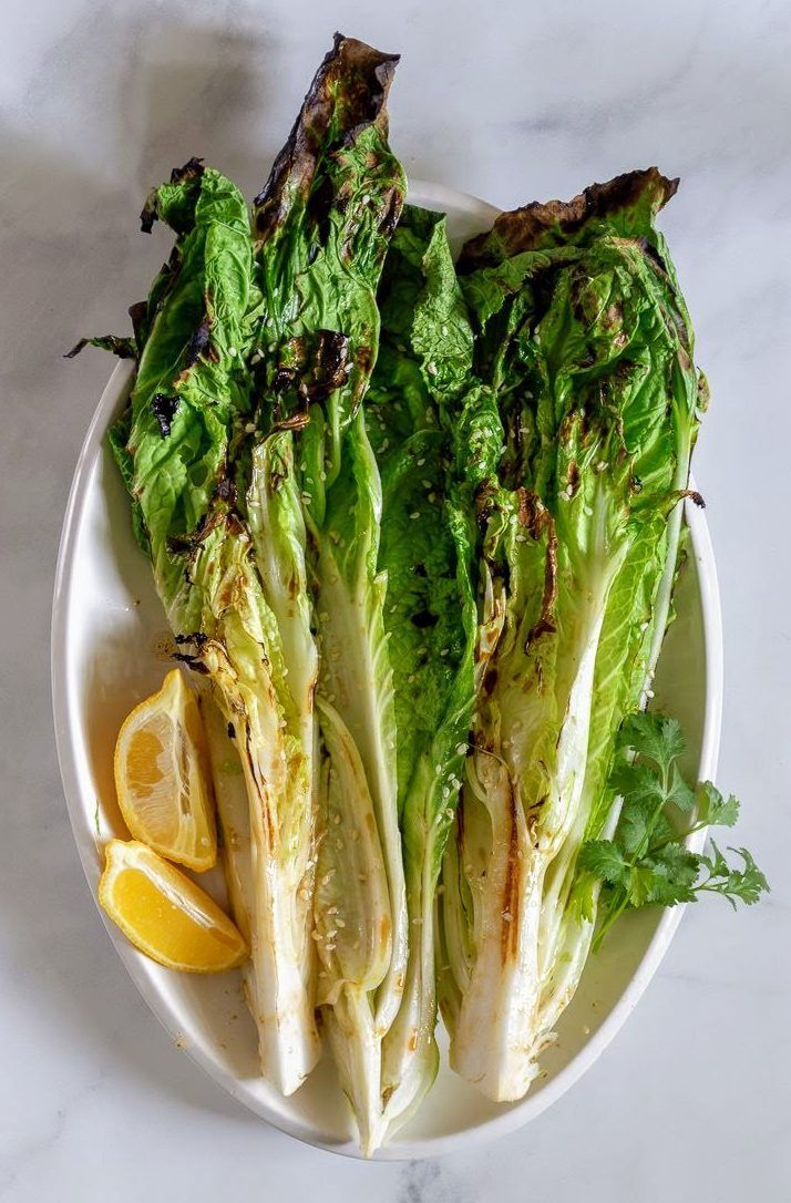 Grilled Napa Cabbage with 3 Ingredient Dressing The Grilled Napa Cabbage with 3 Ingredient Dressing The