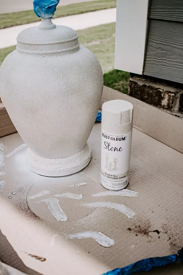 How To Redo A Lamp Base - Thrift Store Lamp Makeover - DecorHint