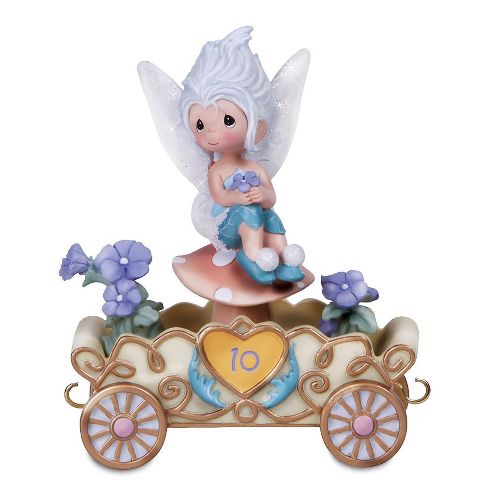 104408 Resin Figurine Precious Moments Have A Fairy Happy Birthday Disney Showcase Collection Age 6 Disney Birthday Parade
