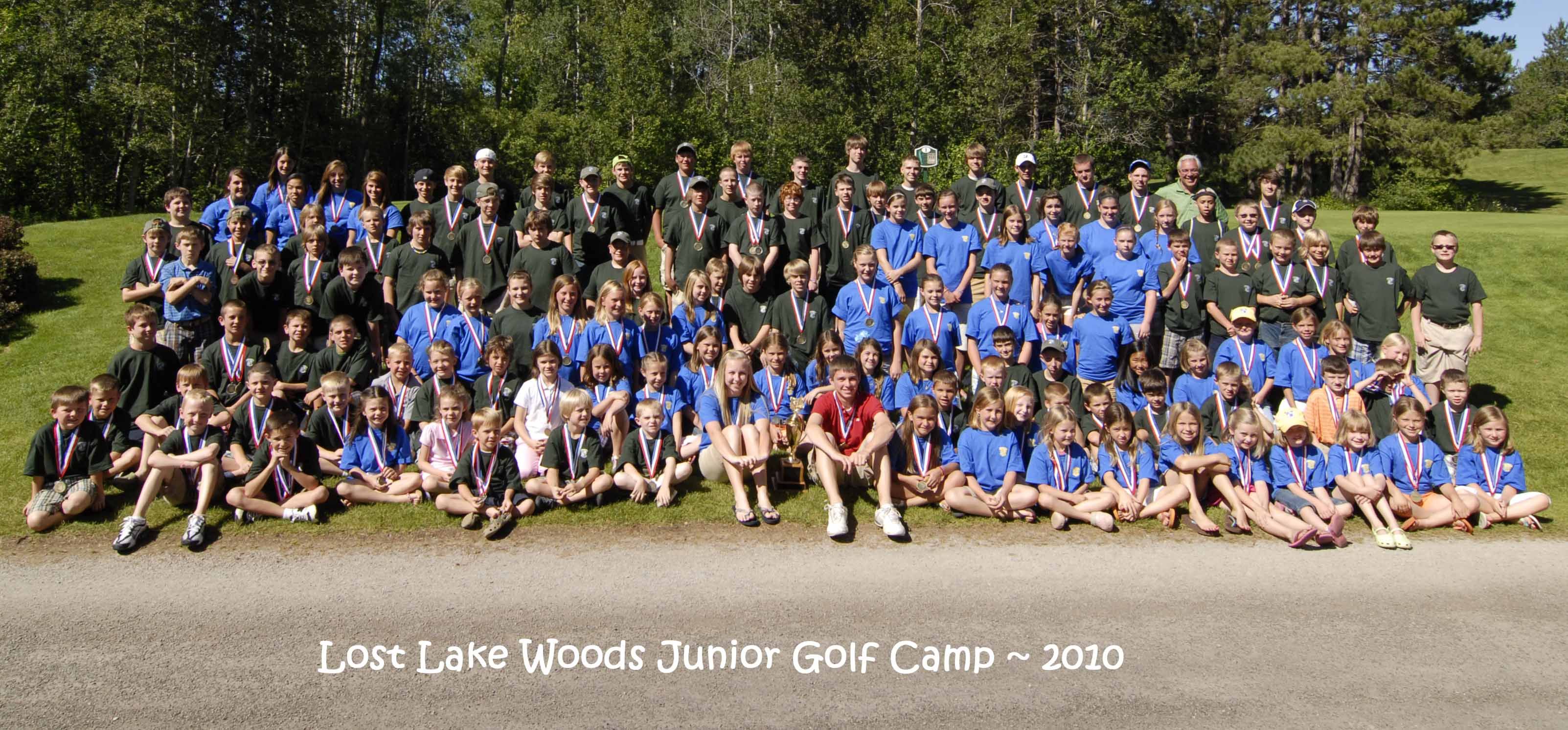 Annual Golf Camp For 6 17 Year Old Golfers At Lost Lake Woods Club In Lincoln Mi Golf Camp Northern Michigan Lake