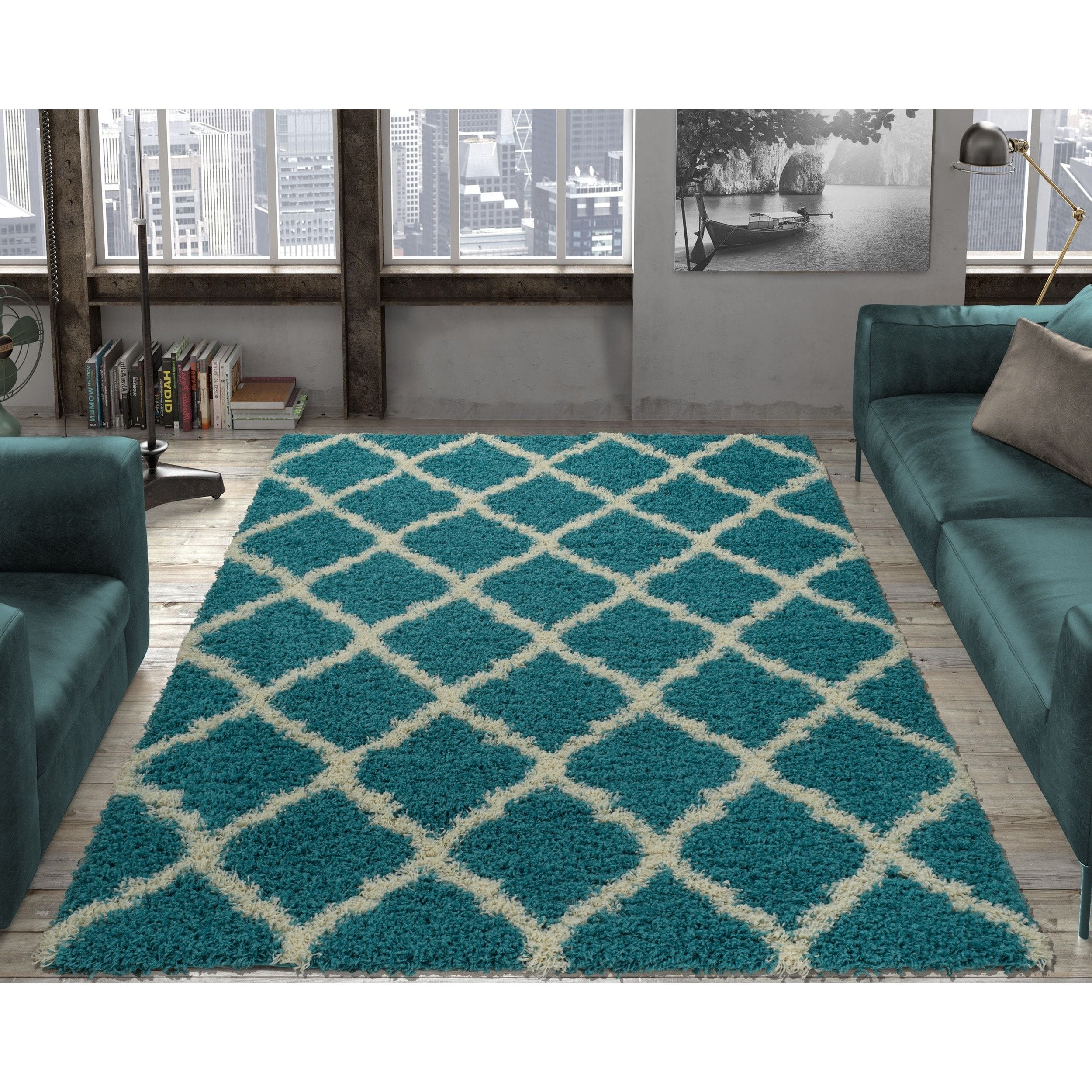 Ottomanson Ultimate Collection Moroccan Trellis Design Kids Ottomanson Ultimate Collection Moroccan Trellis Design Kids Area Rug 3 X 5