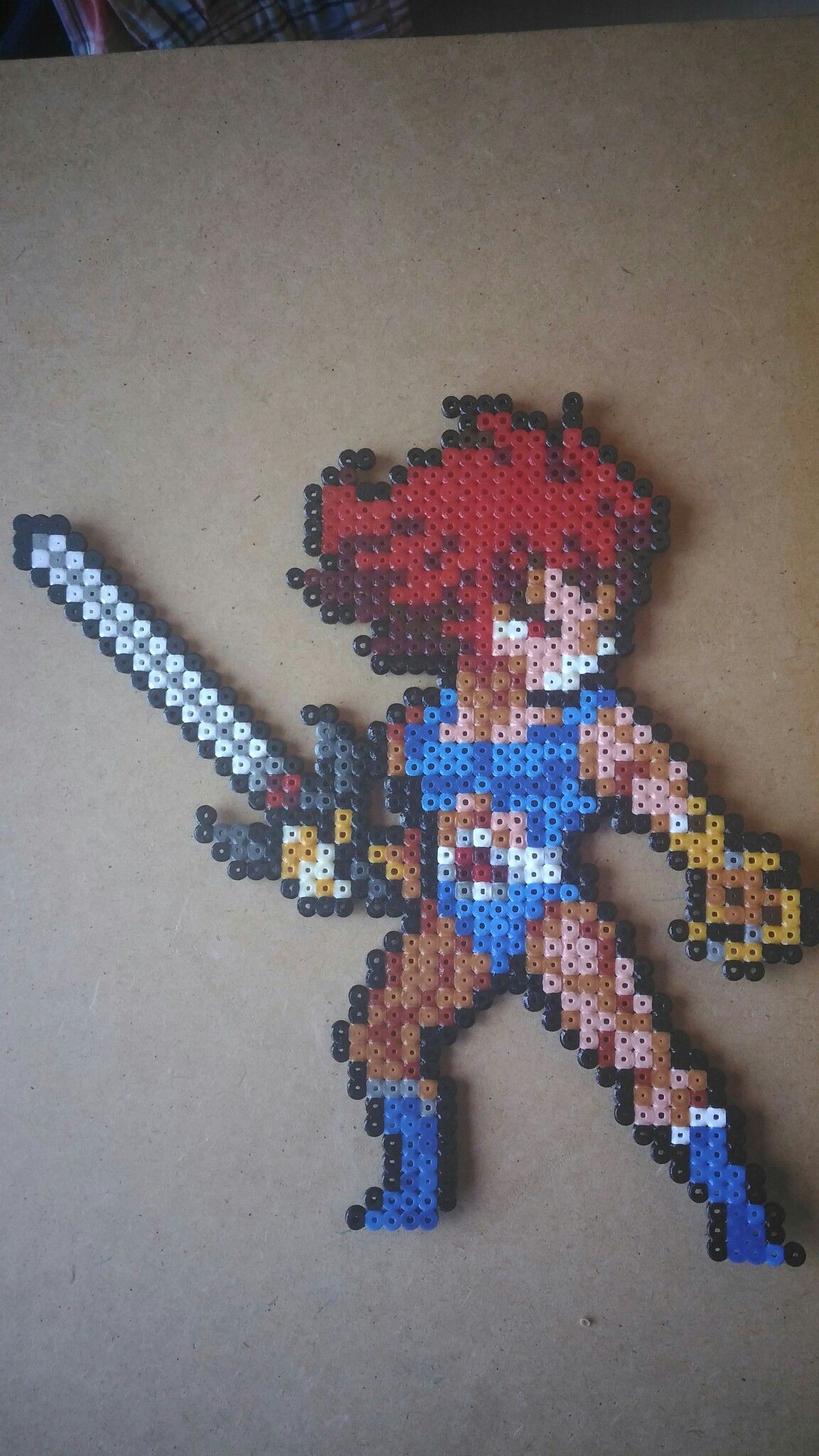 Perler beads Captain Tsubasa Pixel Art Perler beads Captain Tsubasa Pixel Art