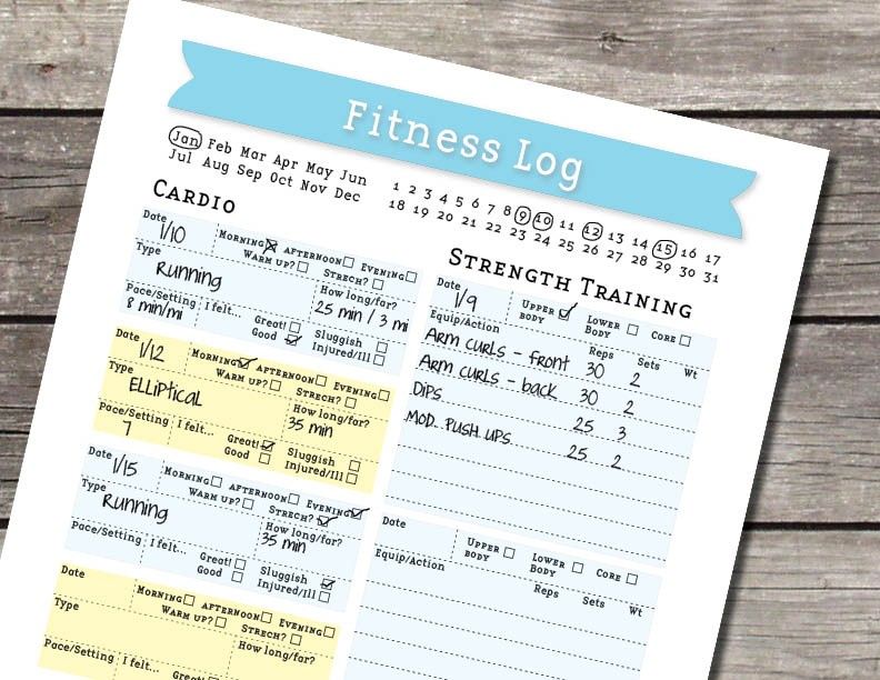 fitness log