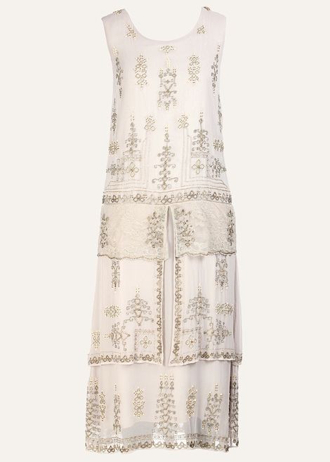 This Gorgeous Sleeveless Maxi Dress By Gold Kalaa Is Hand This Gorgeous Sleeveless Maxi Dress By Gold Kalaa Is Hand Embroidered With Georgette Fabric And Rayon Modal Lining Made In India