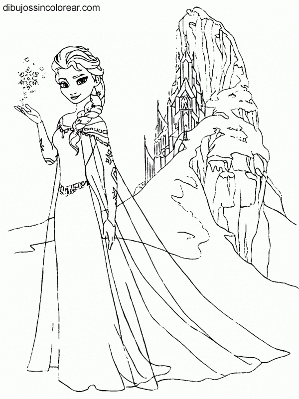Dibujos De Personajes De Frozen Para Colorear 06 Frozen Para