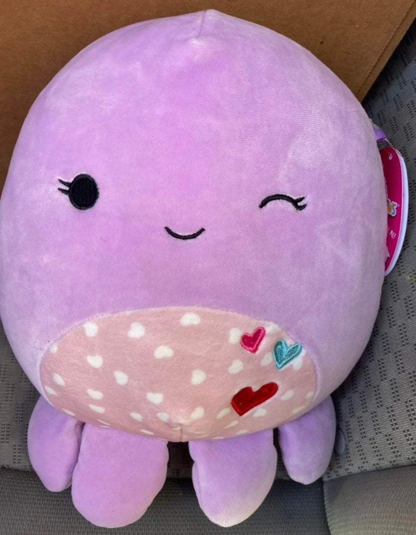 Squishmallow violet valentine | Mercari in 2021 | Cute squishies, Cute