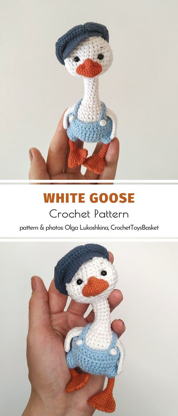 White Goose Crochet Pattern
