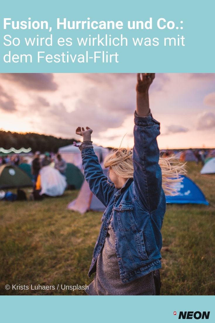 Flirten auf festivals