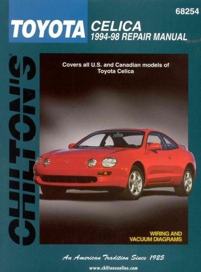 Chilton S Toyota Celica 1994 98 Repair Manual