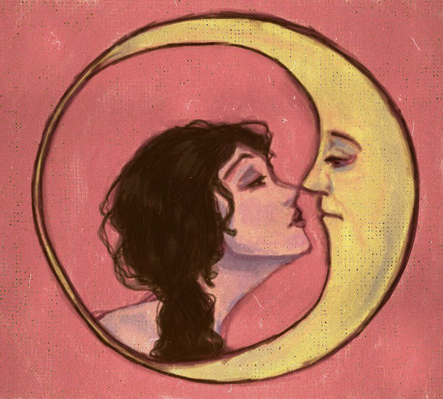 The Girl And The Moon