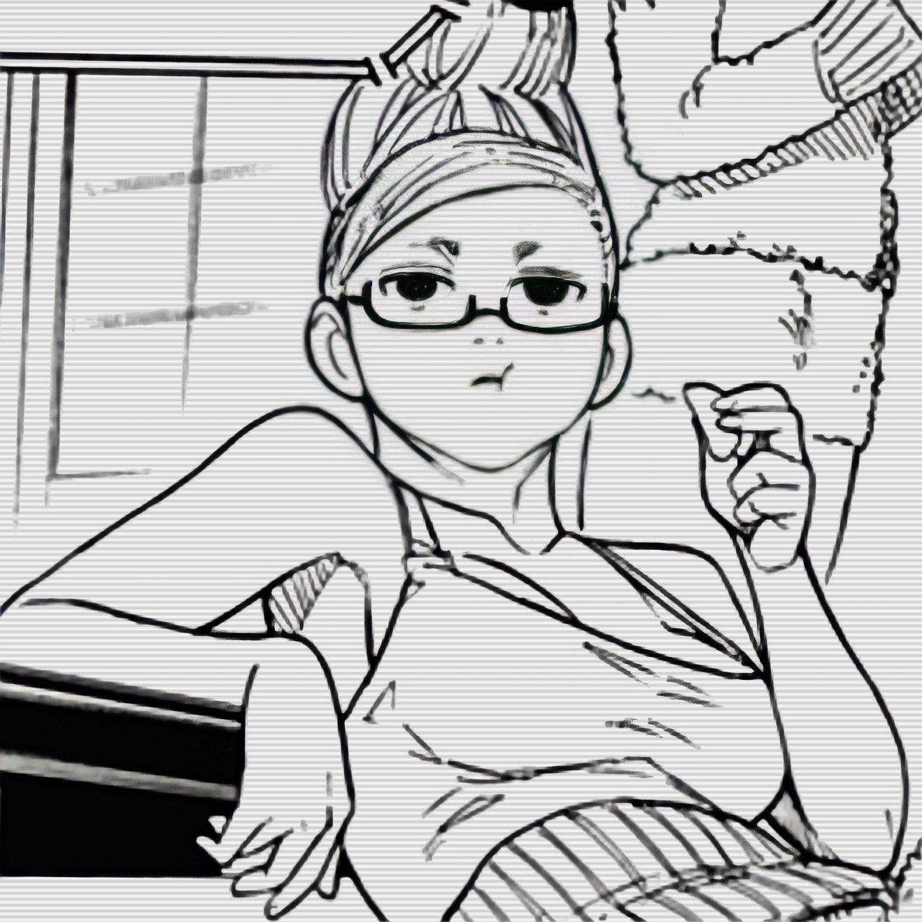 Grandma Dandadan Desenhando Esbo os Personagens De Anime Anime
