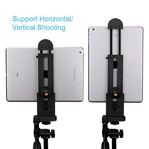 Phones Ipad Ulanzi Ipad Tablet Tripod Mount Adapter Flexible Adjustable Clamp Tablet Holder For Ipad Air Pro Mic Tripod Mount Tablet Holder Microsoft Surface