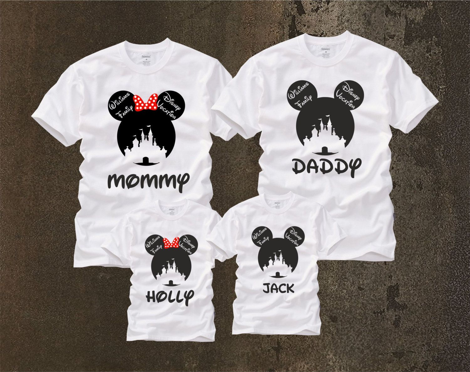 Disney Family Shirts,Matching Family Disney Shirts,Personalized Disney ...