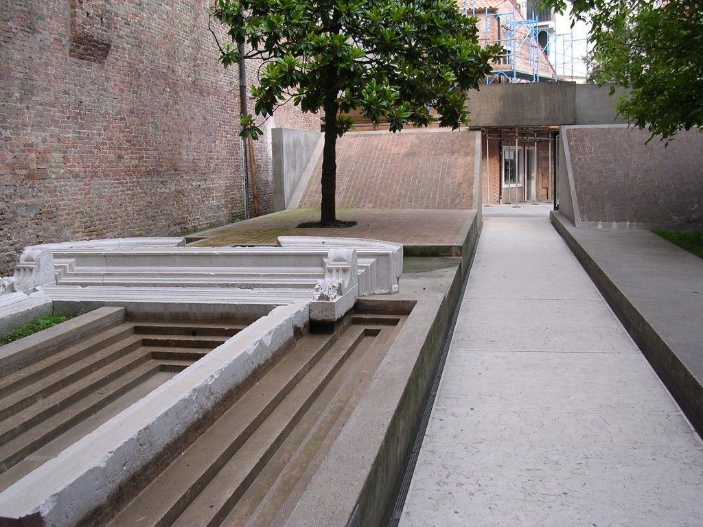 Carlo scarpa / larea dingresso della facoltà di architettura ... Università di architettura venezia