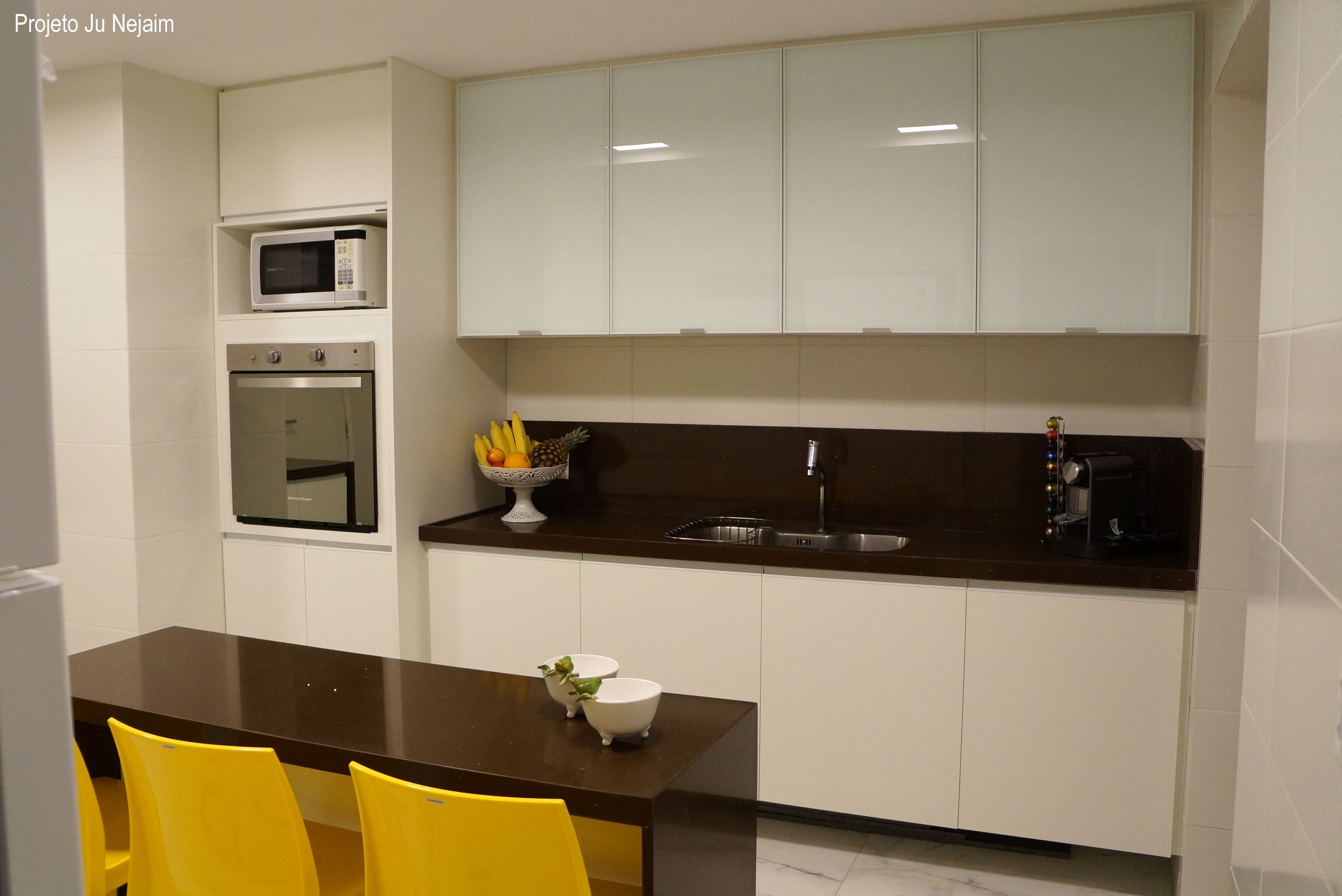 Cozinha Com Ilha Central Em Silestone Marrom Estrelado Projeto Da Cozinha Com Ilha Central Em Silestone Marrom Estrelado Projeto Da