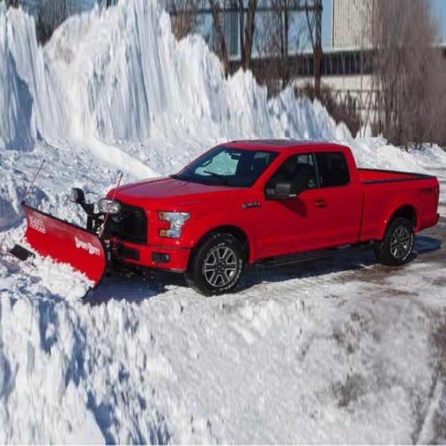 Are you ready to plow some snow? | Ford f150, Snow plow, Snow