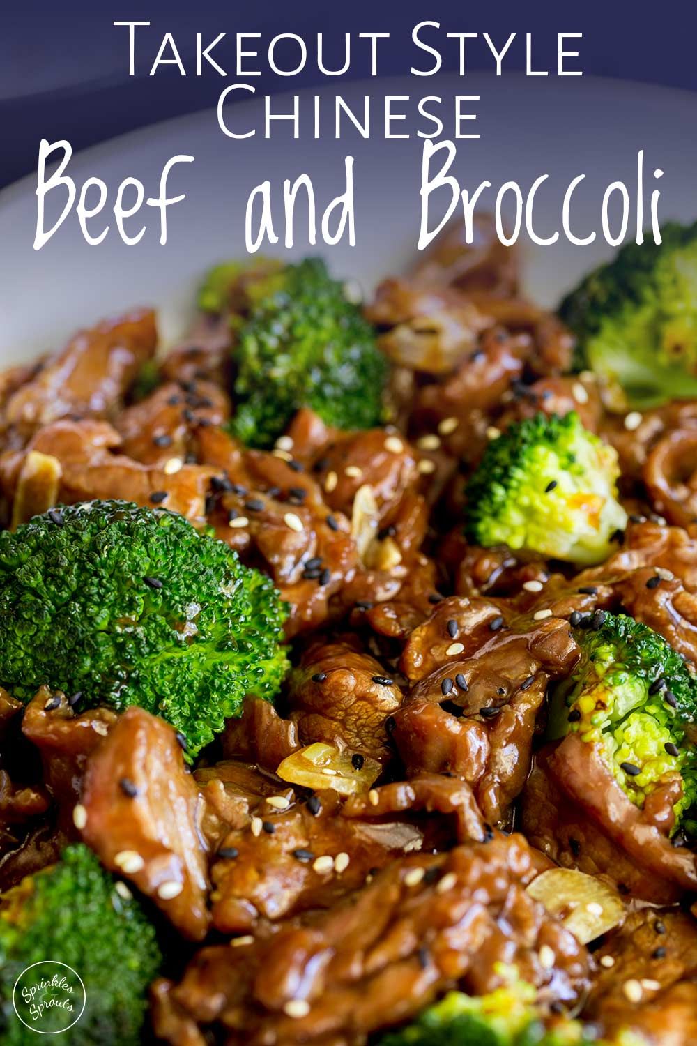 Takeout Style Chinese Beef and Broccoli | Sprinkle Takeout Style Chinese Beef and Broccoli | Sprinkle