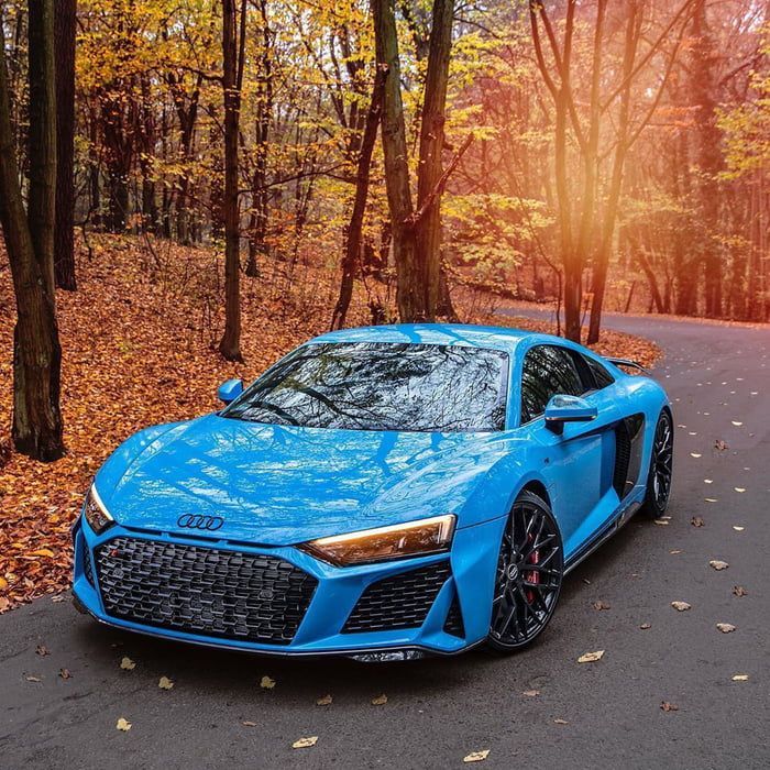 Riviera Blue Audi R8 For more details audi cars 2019 information visit