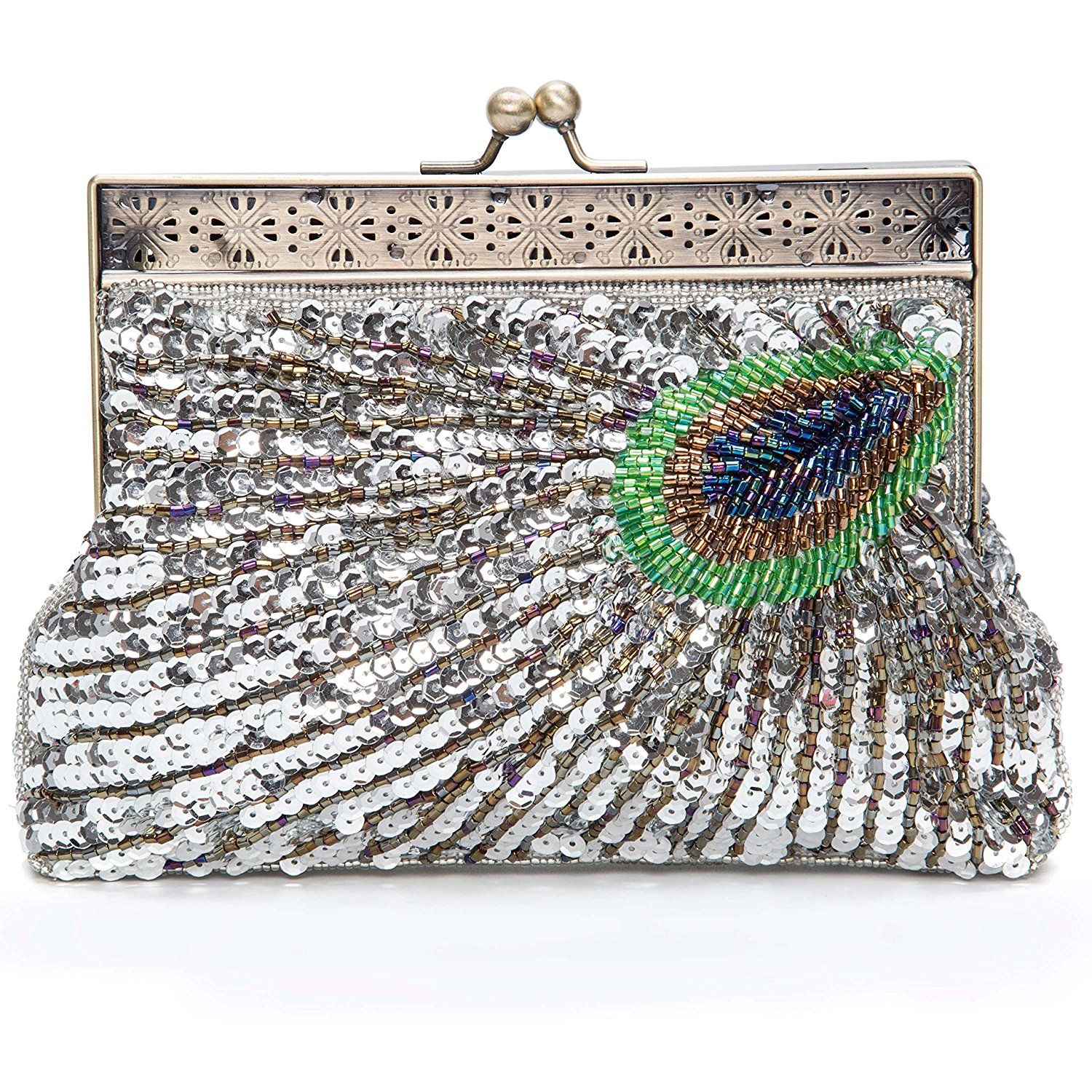 Lovely and stylish. Shinning evening handbag | Evening clutch bag