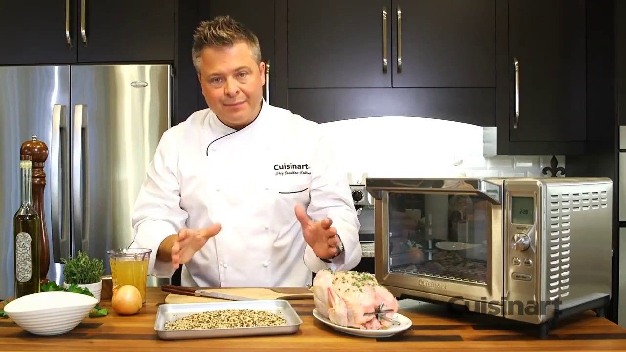 Rotisserie Chicken using the Cuisinart Rotisserie