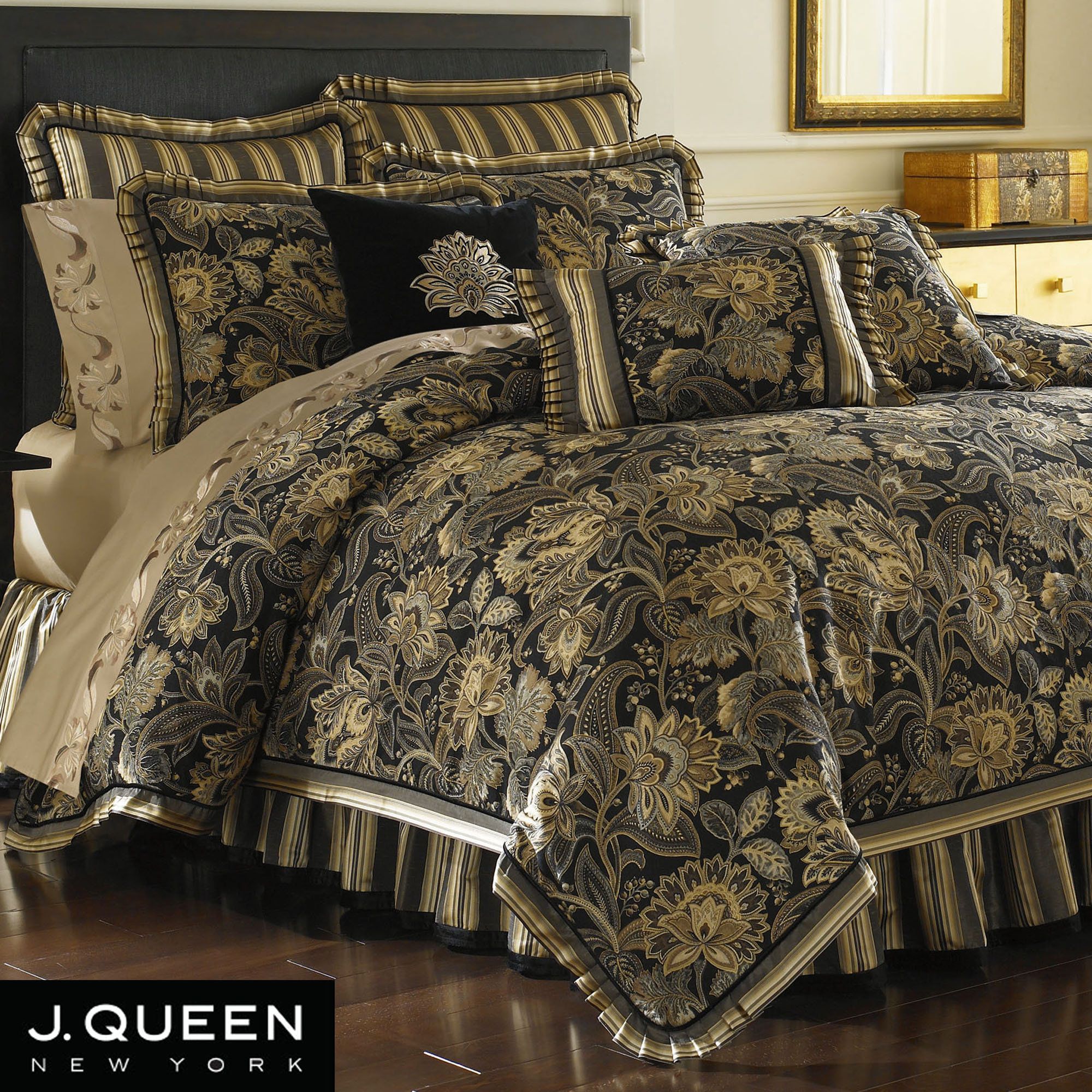 Valdosta Jacobean forter Bedding by J Queen New York